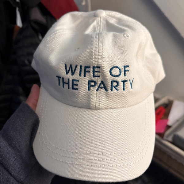 Wife of the Party / the Party Baseball Cap –bachelorette Party Hat ...