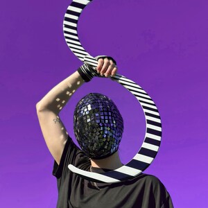Mad Mirror - Custom Haute Couture Mask Hand Made of Mirror Pieces