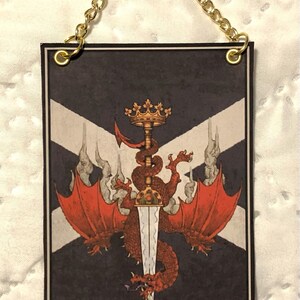 Dragon's Dogma Gransys Coat of Arms Cloth Mini Banner - Etsy