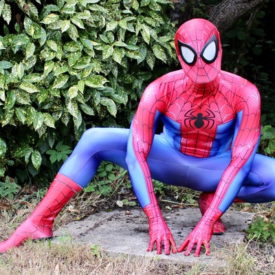Spider-man Suit Peter B Parker Basic - Etsy
