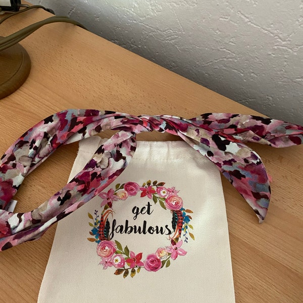 6 Stück Boho-Haarbänder - Elastische Twist-Stirnbänder In Bunten Designs