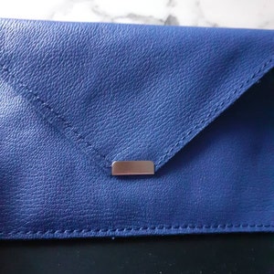 Paper Holder Envelope in Goat Leather Genuine Size M 