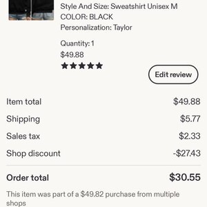 Linda added a photo of their purchase