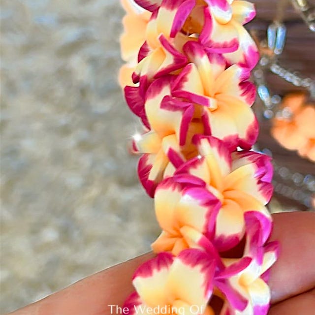Craftdady Perline Floreali In Argilla Polimerica 30mm – Fiori Hawaiani Di Plumeria Colorati Per Creazioni Fai Da Te