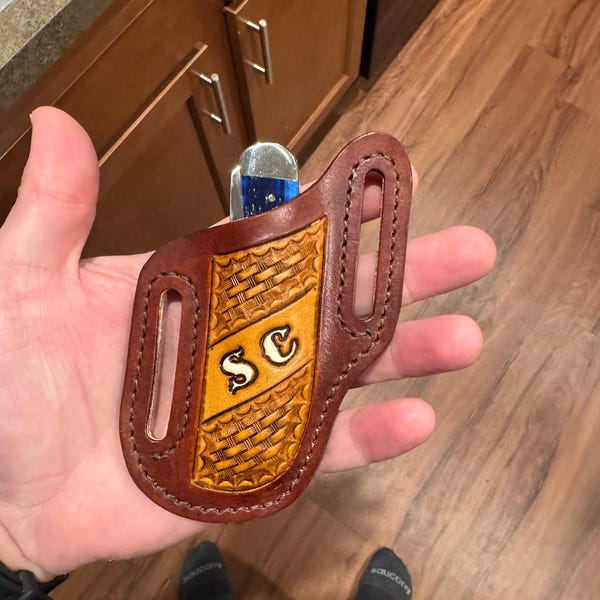 Professional's Choice Harness Leather Knife Sheath- Right Hand