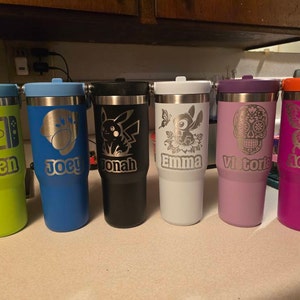 Custom Design - Stanley Engraved stainless steel tumbler - 30 oz.