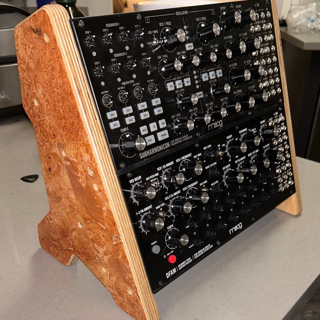 moog DFAM MOTHER-32 2台 ラック スタンド モーグ Moog 2段ラックスタンド（Moog Mother 32 / DFAM