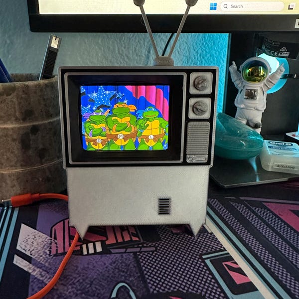 RG35XX Plus Retro TV Box Enclosure - Turns Your Miyoo Into a Retro TV ...