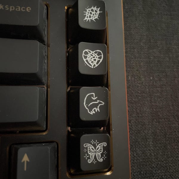 Rune Keycap Set, Elder Futhark Runes - Etsy
