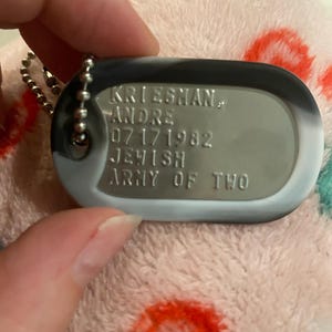 Etsy buyer added a photo of their purchase