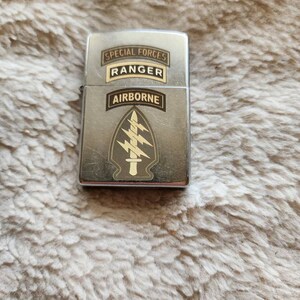 Special Forces Patch Custom Engraved Zippo - Etsy