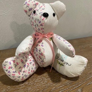 MINI Memory Bear Pattern 8 noelle Bear With VIDEO Tutorial Teddy Bear ...