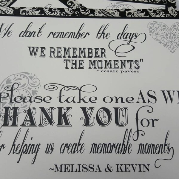 Wine Bottle Guest Book Sign Wedding Anniversary Birthday Special Life ...