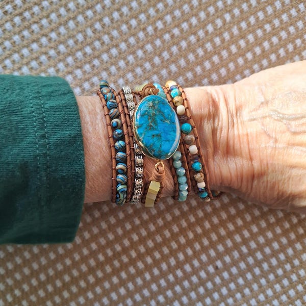 Natural Stones Boho Bracelet