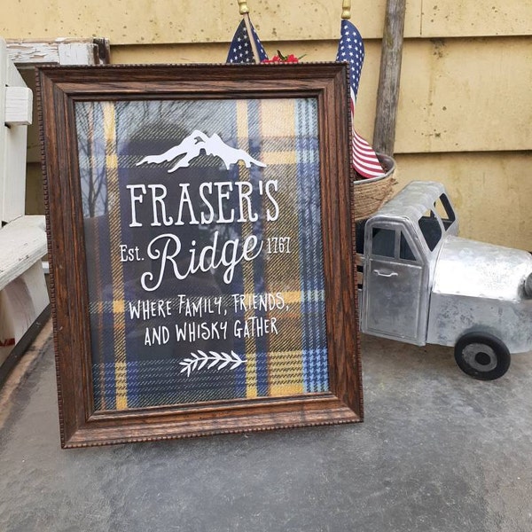 Fraser's Ridge - Outlander SVG DXF Digital Cut Files - Etsy