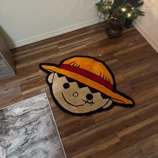 Custom Tufted Rug | Personalized Anime Carpet | Handmade Bedroom Rugs ...