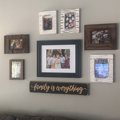Family is Everything Lightly Distressed Wood Sign - Etsy