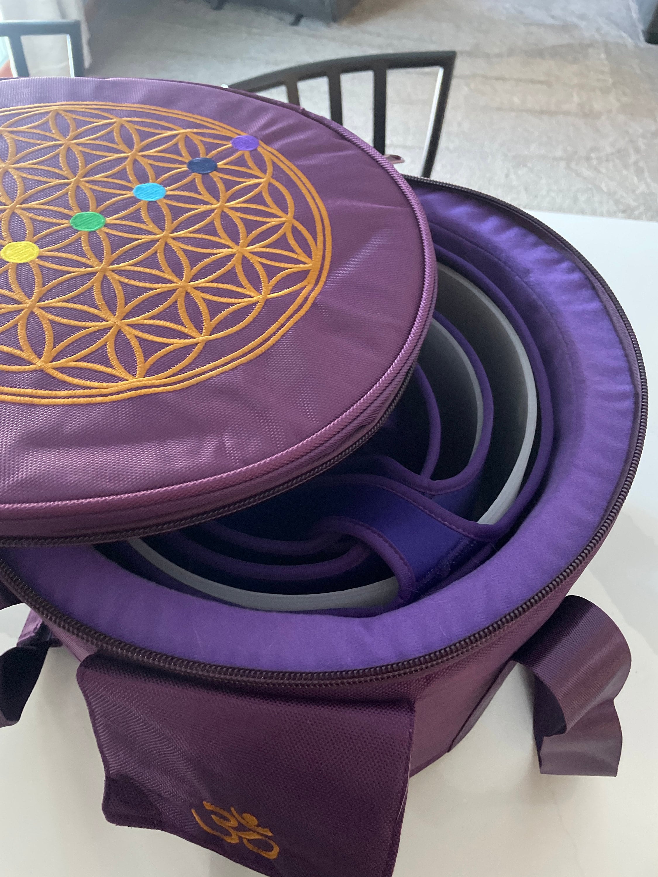 440hz Perfect Pitch Hand Crafted 6-12 Inch Crystal singing bowls set, 6+8+10+12inch set, 7+9+11inch set, 7 chakra