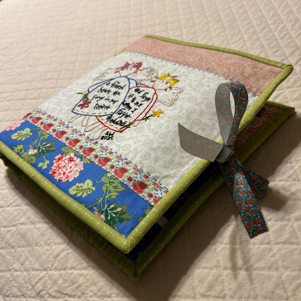 Simple Sewing Folder Pattern – Embroidered Needle Book / Sewing ...