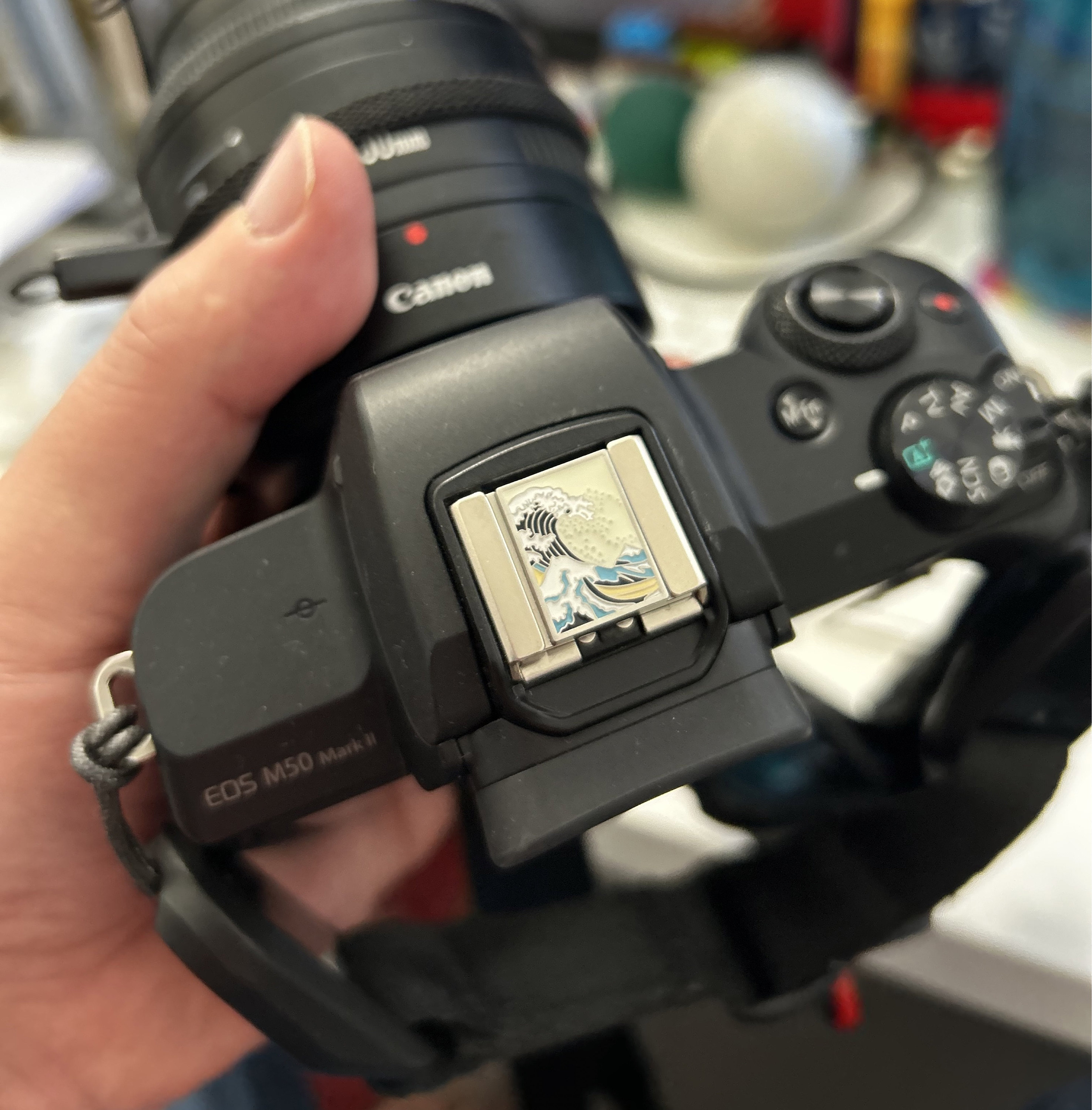 Personalised Camera Hot Shoe Cover, Hot Shoe for DSLR Camera, Accessories for Cameras, Photography Accessories