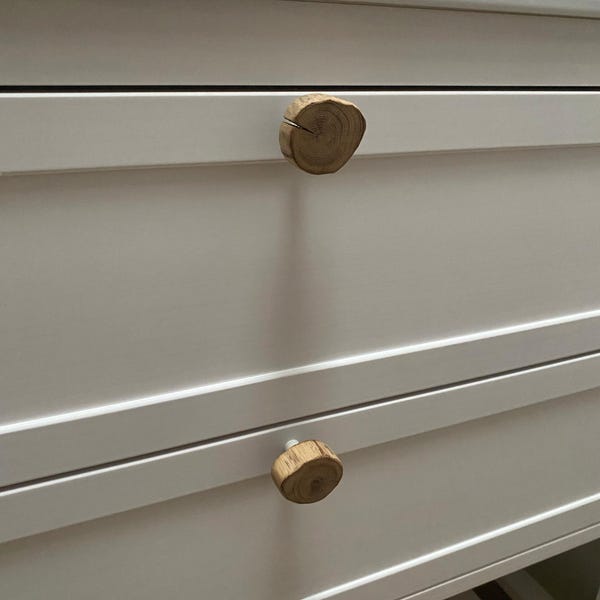 Japandi Style Handles, Cabinet Pulls and Knobs, Wooden Handles, Stylish ...