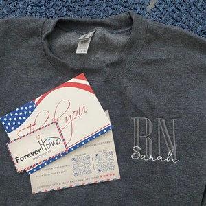 Sarah added a photo of their purchase