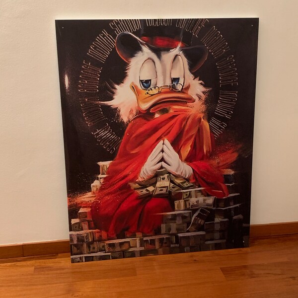 Scrooge Mcduck Masterchef Printable Art Contemporary Art Wall Art ...
