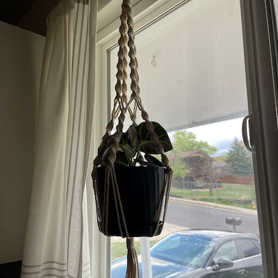 DIY Macrame Plant Hanger Pattern PDF. Beginner's How-to Ebookinstant ...
