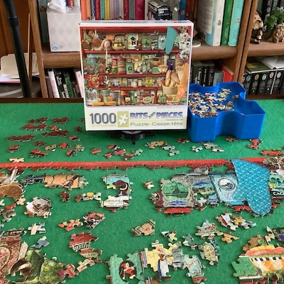 Rotating Puzzle Box Top Holder - Etsy