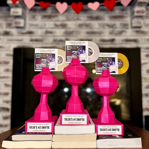 Papercraft Trophy Cup PDF Template - Sports Paper Cup Trophy - Etsy