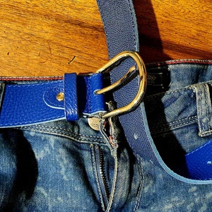 Ceinture équestre LILO Espana Bleu Clair - Taille Unique - Neuve Sans étiquette