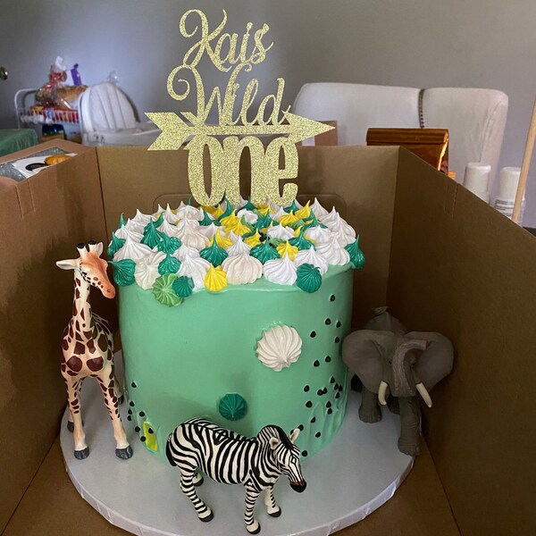 Wild One Cake Topper, Wild One, Wild One Topper, Wild Topper, Cake ...