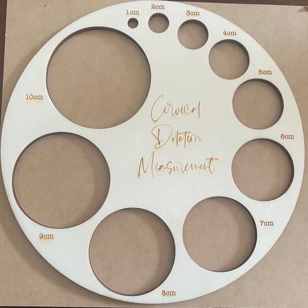 Visual Cervical Dilation Tool for Midwives, Student Midwives, Doula ...