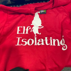Elf Isolating Sweatshirt JH030 Funny 