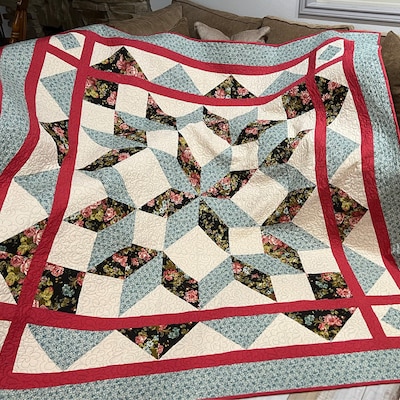 Carpenter Star King Size Quilt Pattern - Etsy