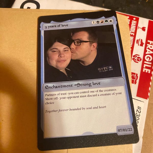 Anime Wanted Poster Card , Fully Custom Wanted Card, Wedding Gift ...