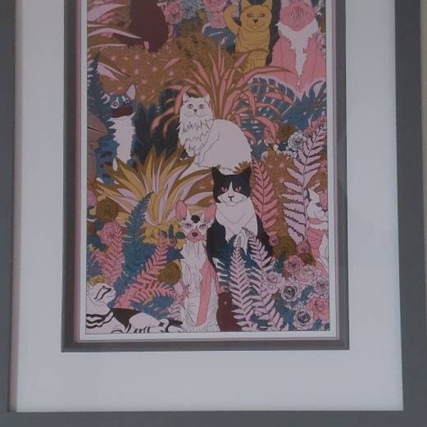 2025 Year Calendar Wall Planner Matisse Inspired A4 Landscape