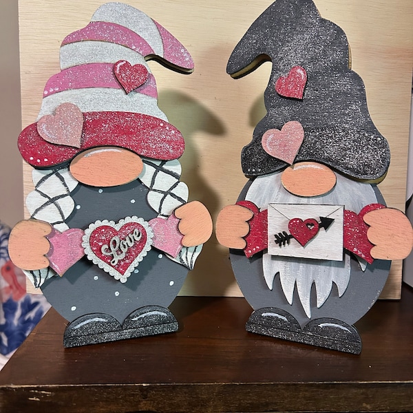 Add-on Interchangeable Gnome SVG File | Valentine | Laser Cut File ...