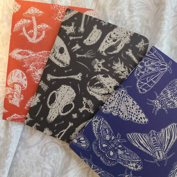 Natural Pattern Variety Pack Blank Pocket Notebooks - Etsy