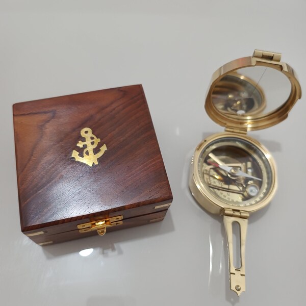 Vintage Brass Telescope – 16 Inch, Hand Extending, Naval Victorian Pirate Style By Dollond London