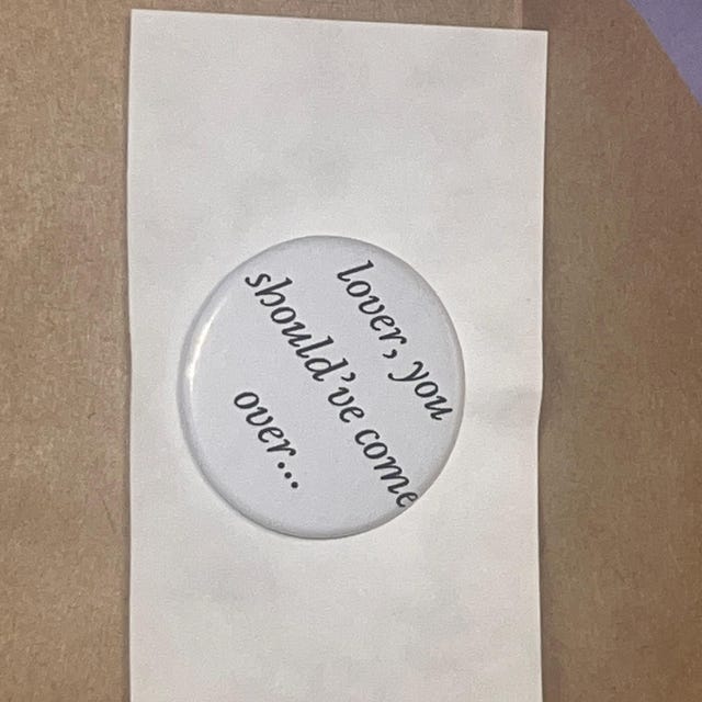 Clairo 'you Make Me Wanna!' Juna Charm Button - Etsy