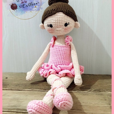 Crochet Doll Pattern Ballerina Pattern Amigurumi Ballerina - Etsy