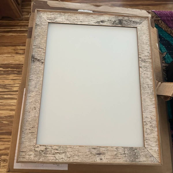 Birch Frame Birch Bark Picture Frame • White Birch • Rustic Farmhouse Decor - Etsy