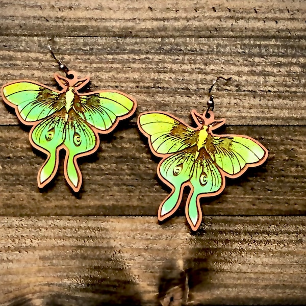BONSNY Canadian Maple Leaf Acrylic Earrings – Yellow Dangle Charm Earrings, Nickel-Free - View #10