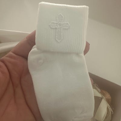 Baby Boy Christening Outfit 9 Pieces Set, White Blessing or Baptism ...