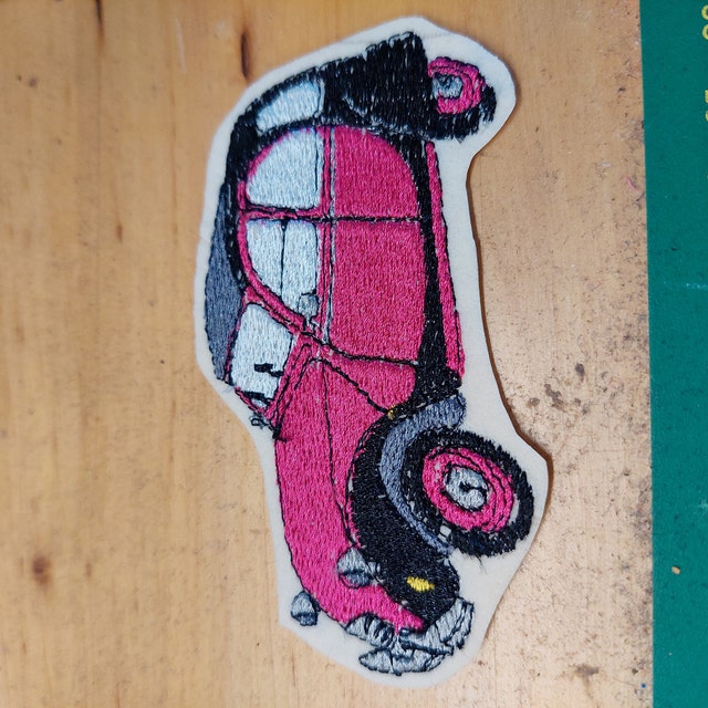 Kawasaki ZX-6R Ninja Motorbike Embroidery Design - Instant