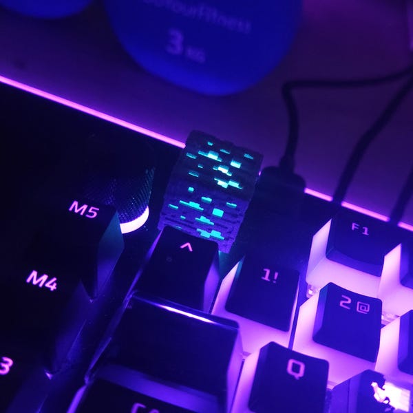 Minecraft Ore Keycap, Diamond, Redstone, Gold, Artisan Keycap - Etsy