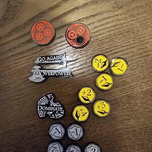 Core Token Set for Flesh and Blood TCG (double Sided) - Etsy