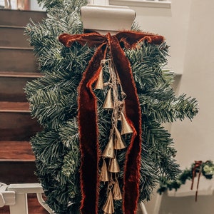 Burgundy Red Silk Velvet Ribbon ( 4 Widths to choose from)