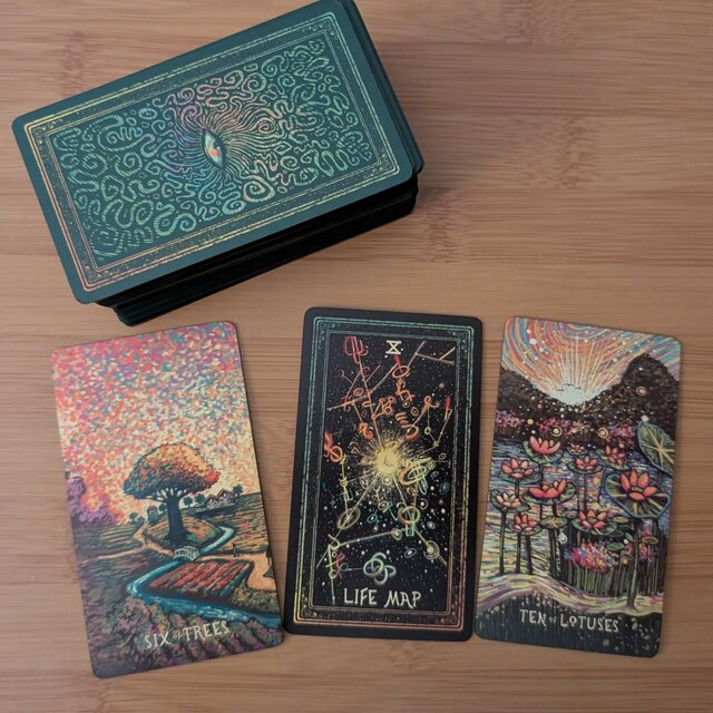 Past is a Present - Prisma Visions Tarot 79th Cards (6 Foil Cards